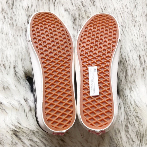 vans old skool lx swirl black suede canvas black - Picture 8 of 9